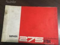 Spare parts catalogue Ferrari 275 gtb4 