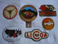 Corvette badge collection
