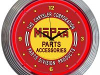 Mopar Neon Clock