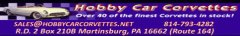 Hobby Car Corvettes Hobby Car Corvettes